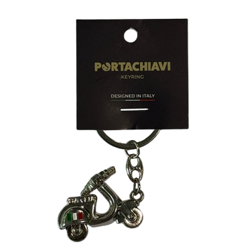 VESPA KEYRING SILVER